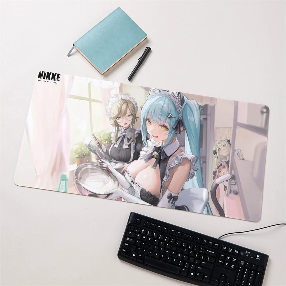 Amazon.co.jp: 勝利の女神：NIKKE マウスパッド 大型マウス
